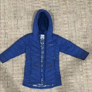 Columbia Blue Puffer Jacket